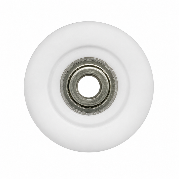 3 - 4040 Replacement bearing acetal grooved roller - Diameter: 38mm Bore: 6.4mm