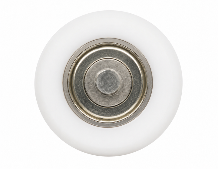 3 - 4041 Acetal grooved roller - Diameter: 38mm Axle: 6.4mm