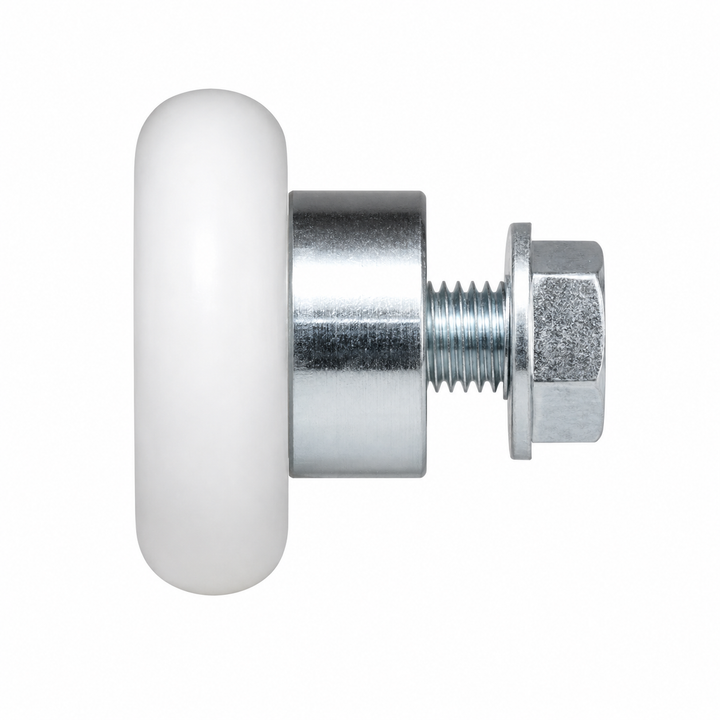 3 - 4340 Roller for Shower, Flyscreen &amp;amp; Wardrobe Doors Diameter 19mm Hub 4.4mm