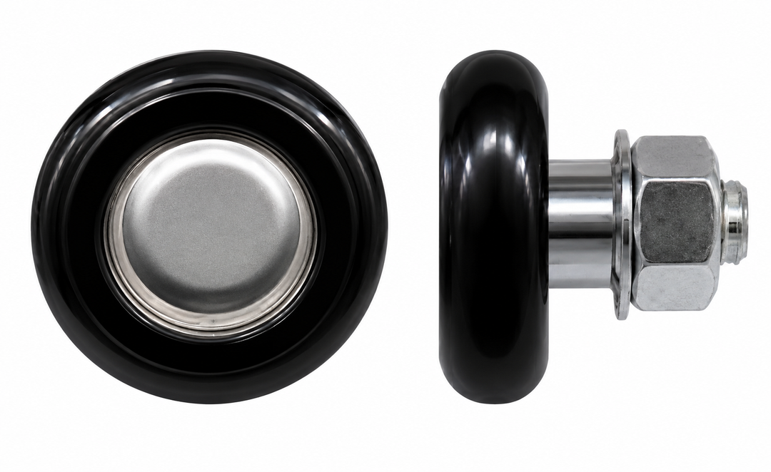 3 - 4390 Threaded Axle Roller for Hanging Doors