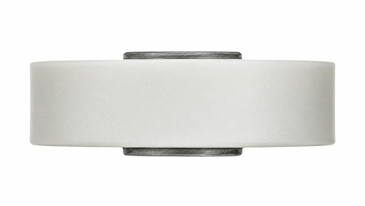 3 - 4670 Acetal Flat Roller with Bearing Diameter: 31mm Bore: 6.4mm