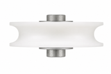 3 - 4143 Heavy Duty Roller with Offset Axle diameter 32mm Axle 6.4mm