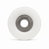 3 - 4660 Acetal Concave Roller Diameter 25mm Bore 6.4mm