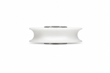 3 - 4660 Acetal Concave Roller Diameter 25mm Bore 6.4mm