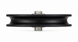 3 - 4180 Acetal Concave Roller diameter: 27mm - axle 5mm