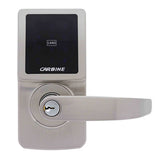 A great locking solution for your front door or office. The Carbine CEL 3IN1 locks are a digital lock offered in lever-set, deadbolt and mortice variants.