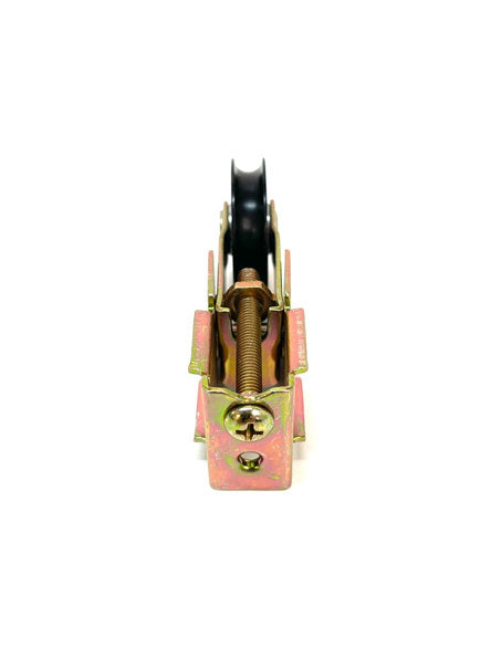 Adjustable steel carriage with acetal roller and 90° finssuits Clearview, Trimview, Alcan, and others. Each carriage is rated to hold 25kg