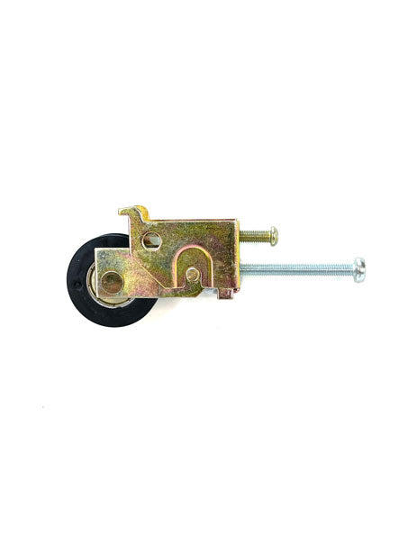 Adjustable door carriage and acetal roller. Suits Boral, KM cyclone, G james &amp; wardrobes.