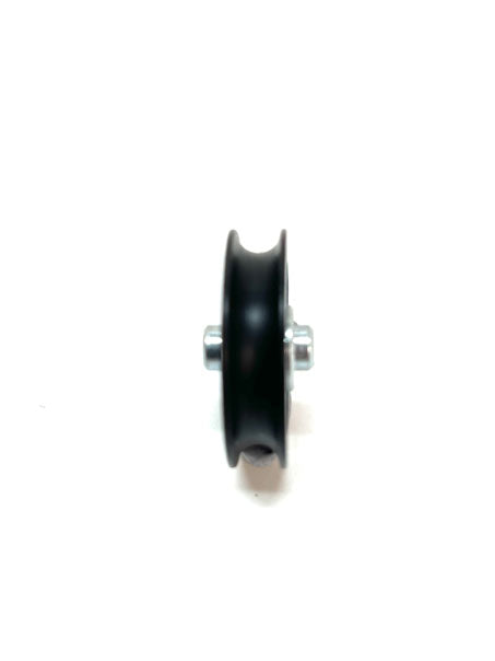 3 - 4140 Nylon grooved roller  Diameter 32mm Axle 6.4mm