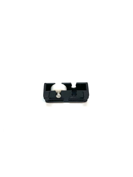 M - 5220 Plastic window carriage with flat nylon roller