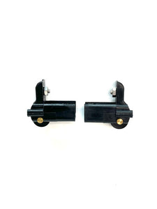 M - 5270 Plastic window carriage with nylon grooved roller & brass pin