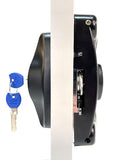 M - 8640 Lockable sliding glass door lock - suits Dowell & others